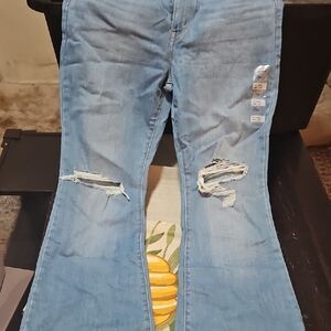 Signature by Levi Strauss Light Blue Flare Jeans